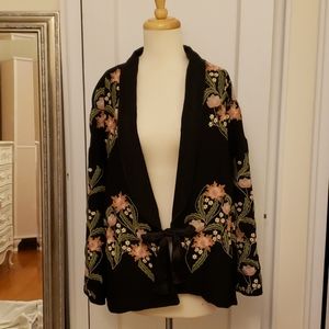 Beautiful Embroidered Kimono from Zara XL